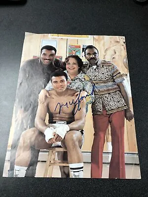 Mohammad Ali Signed Magazine Photo Of His Early Days. • $99