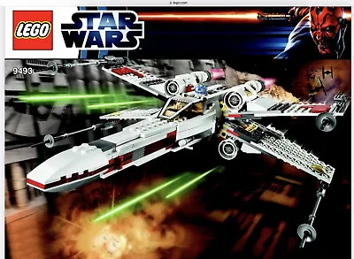 £72.98 • Buy LEGO 9493 Star Wars X-Wing Starfighter 100% Complete W/ Orig Instr. & Minis