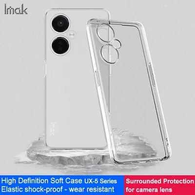 IMAK For OnePlus Nord N30 5G Shockproof Soft Clear Transparent TPU Case Cover • $5.99