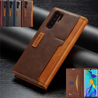 £2.99 • Buy Magnetic Leather Phone Case For Huawei P20 Pro P30 Lite Mate20 Lite Wallet Cover