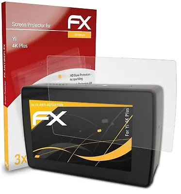 AtFoliX 3x Screen Protection Film For Yi 4K Plus Matt&shockproof • £11.29