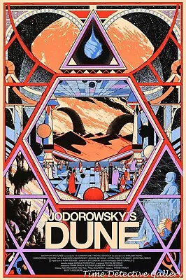 Vintage Jodorowsky's  Dune Movie Poster - Available In 4 Sizes • $20