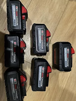 MILWAUKEE 48-11-1880 M18 18V HIGH OUTPUT XC 8.0 Ah Battery (FOR PARTS ONLY) • $375