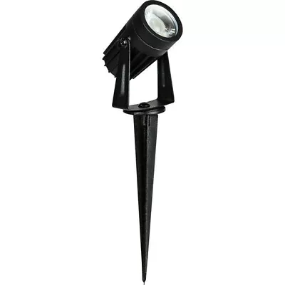 Luceco Outdoor LED Garden Spike Light Black 3W 200lm NEW • £16