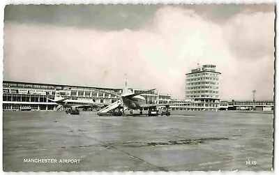 Manchester Airport Ringway Cheshire BEA - 1963 Real Photo Postcard S21 • £7.45