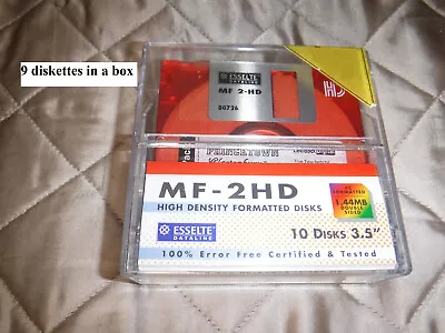 Translucent Colour Imation Brand Disk 3.5 Inch 1.44 MB Various Colours Diskette • £14.99