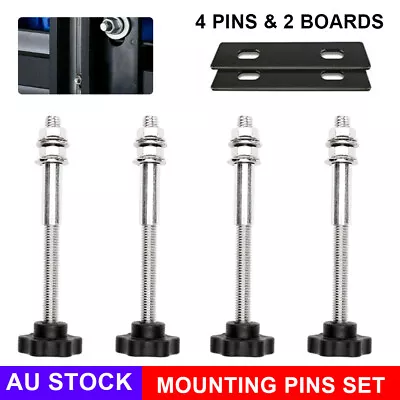 Recovery Tracks Mounting Pins Bracket Holder Off-road 4x4 Fixing 4WD Accessories • $25.99