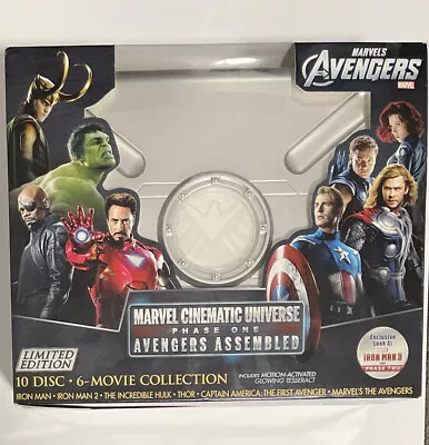 Marvel Cinematic Universe: Phase One: Avengers Assembled *Brand New* 10 Blu-ray • £514.13