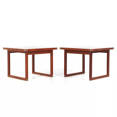 Rud Thygesen For Heltborg Møbler Mid Century Danish Teak Side Tables - Pair • $2847