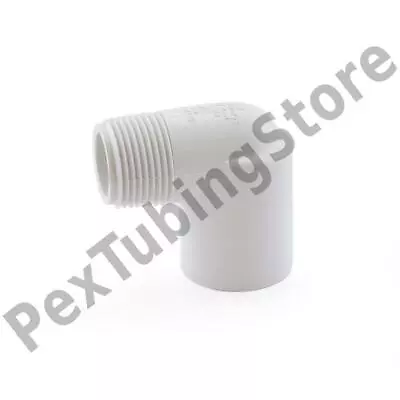 3/4  PVC (Sch. 40) Socket X MIP 90° Elbow • $1.03