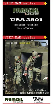 $32.48 • Buy 1/35 Vietnam War US Helicopter #1 Right Side Riders (2 Figures)