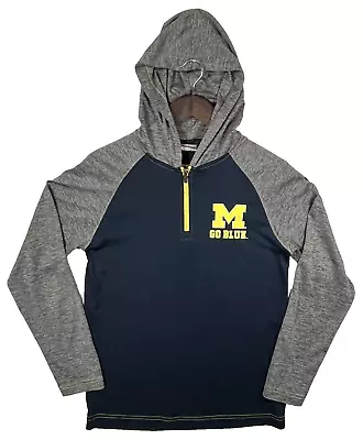 Colosseum Athletics Michigan Wolverines Hooded Pullover Youth Size Large (16-18) • $12.99