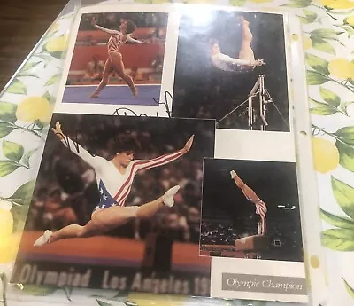 Mary Lou Retton Autographed 8  X 10  Photo Collage • $29.95