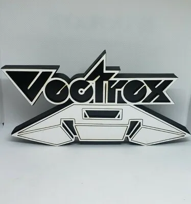 Vectrex Video Arcade Sign Display (show It Off) Perfect For Your Gameroom Shelf  • $30