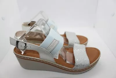 SHOES/FOOTWEAR - Ladies H19 Flyflot Sandal 41F92 Grey/silver Size 39 • $109.95