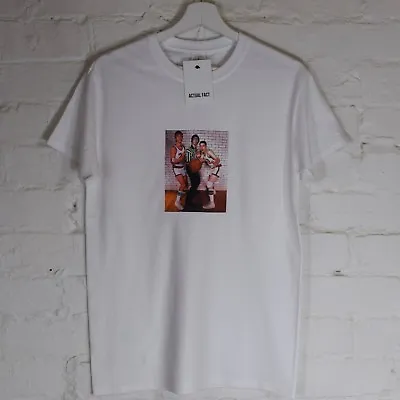 Actual Fact Beastie Boys Basketball White Hip Hop Punk Tee T-shirt • $61.57