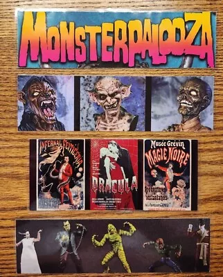 Horror Gore Monster Scary Movies Creatures Eerie Handmade Laminated Bookmarks • $2.99