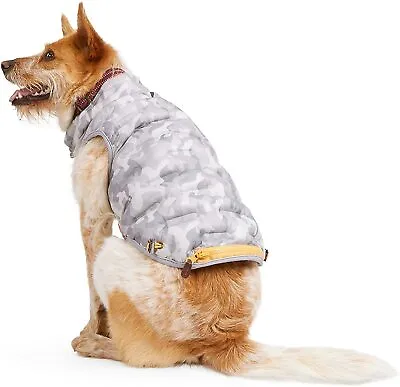 Reddy Grey Camo Dog Puffer Jacket ~NEW WITH TAGS~ • $39.99