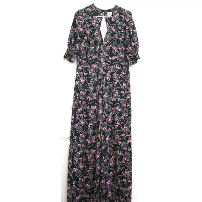 Women's Green Flared Wide Leg Playsuit Jumpsuit CatSuit Retro • £91.38