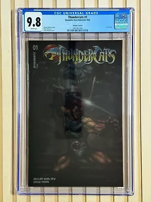 Thundercats #1 (2024 Dynamite) 1st Print Lucio Parrillo Foil Variant CGC 9.8 • $0.99