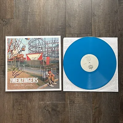 The Menzingers After The Party Newbury Exclusive Blue Signed Autographed  Vinyl • $66