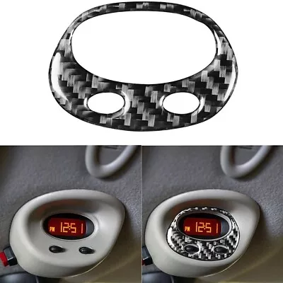 For Mini R50 R53 2002 2003 Display Watch Frame Car Accessories Carbon Fiber • $14.27