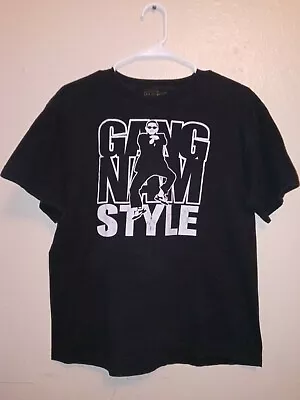 U.S Jeans Co. Boys  Gangnam Style Black Graphic Tshirt Size:XL • $12.99