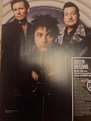 Green Day / A Day To Remember A4 Poster Kerrang Magazine Uk  • $6.94