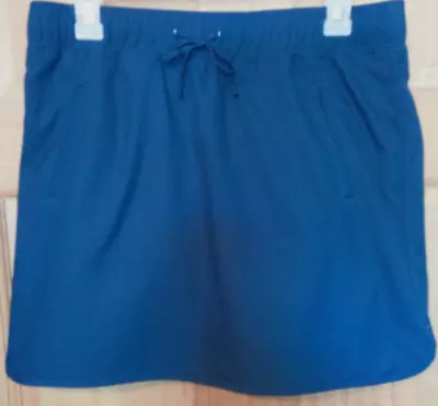 Made For Life Skort Size PM Quick Dri- Pockets- Active Wear -Dark Blue • $12