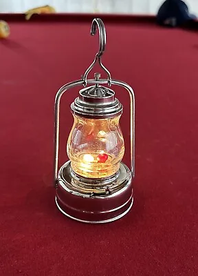 Vintage 1950's Battery Operated Tin Skater's Lantern Lamp - Made In Japan • $39.99