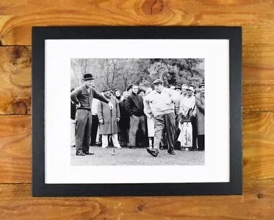 Jackie Gleason & Arnold Palmer -  And Away We Go  - Vintage Golf Wall Hanging • $110