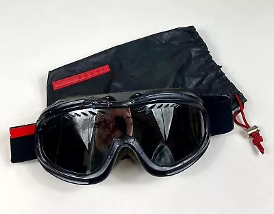 Prada Linea Rossa Black Ski Unisex Goggles Glasses • $269