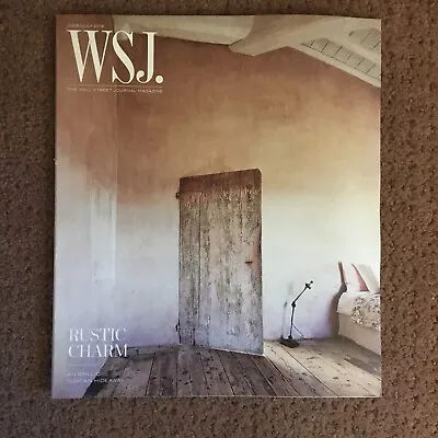 $6.78 • Buy WSJ Magazine Wall Street Journal Issue 108 2019 June July Rustic Charm