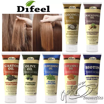 Difeel Premium Hair Mask With Natural Oils Conditioning Repair Damage Control • £8.75