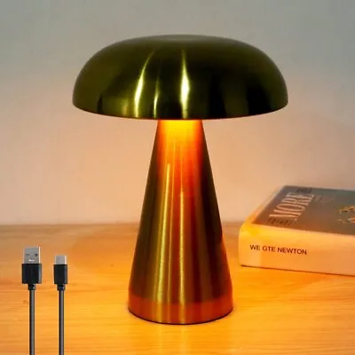 £16.89 • Buy Desk Lamp Led Cordless Touch Sensor Table Lamp USB Rechargeable Bar Dinner Light