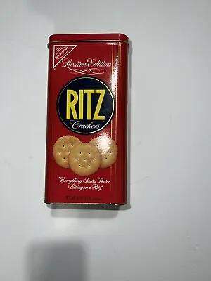 Nabisco 1986 Vintage Ritz Crackers Limited Edition Collectible 16 Oz Metal Tin • $9.50