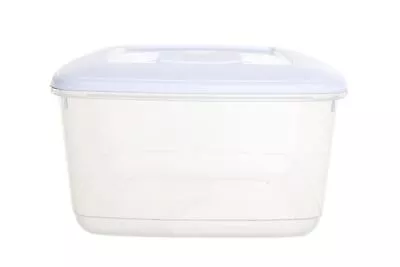 10L Plastic Storage Box Lid With Handles Food Container Home Kitchen Office • £7.99