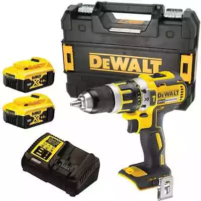 DeWALT BRUSHLESS CORDLESS HAMMER DRILL KIT 18V 4.0Ah All Metal Chuck DCD795M2-XE • $572.95