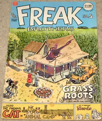 Knockabout Comics FREAK BROTHERS #5 Gilbert Shelton FAT FREDDY'S CAT • £4.99