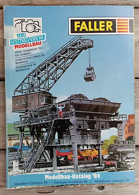 Faller Catalogue '84 1984 Model Railways English Nederlands Français • £19