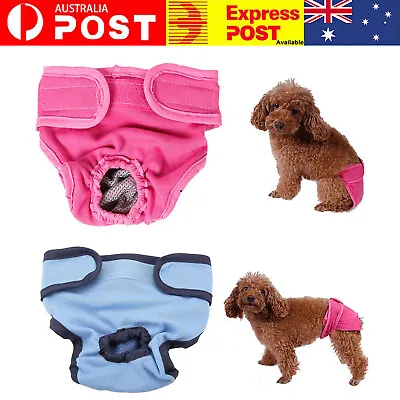 $13.99 • Buy Washable Female Pet Dog Cat Nappy Diaper Physiological Pants Panties Underwear