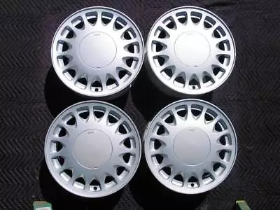 Saab Classic 900 Turbo OEM Alloy Wheels With Center Caps 1988 To 1994 SPG Aero • $169.99