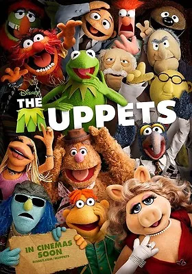 The Muppets Movie Poster  : 11 X 17 Inches (v2) Kermit The Frog Poster • $13.96