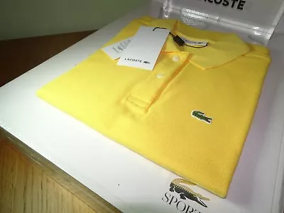£29.99 • Buy LACOSTE WOMENS CLASSIC COTTON PIQUE POLO SHIRT SIZE FR36 UK8 Rrp:-£85