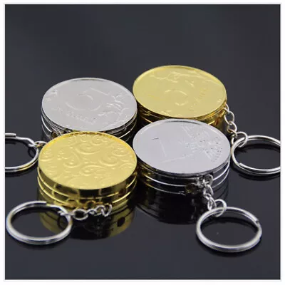 Fashion Creative Mini Coin Shaped Butane Flame Lighter Metal Torch Lighter • $16.59