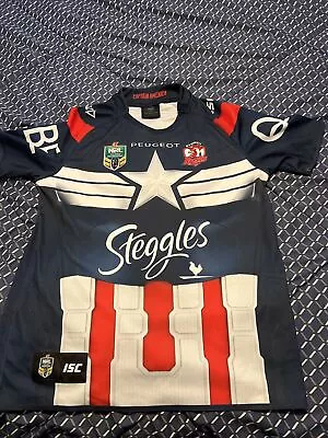2014 Sydney Roosters Captain America Jersey Adults Large • $125