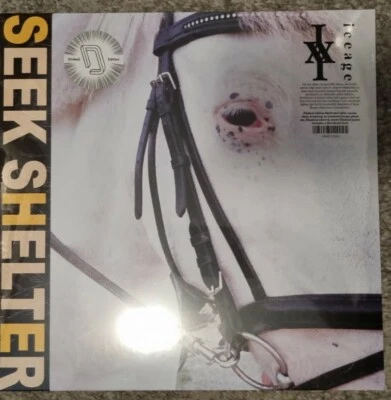 Iceage - Seek Shelter Black & White Smoke Vinyl Lp - Dinked Edition  • £26