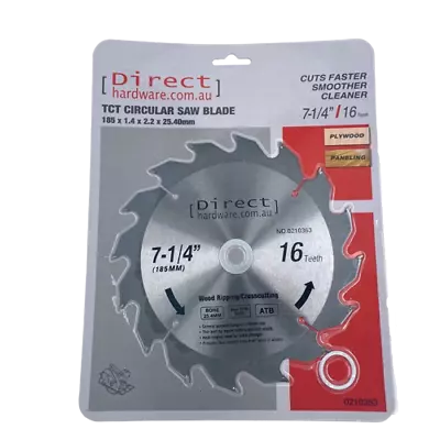 $9.80 • Buy Circular Saw Blades - 185mm - 16T
