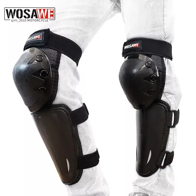 WOSAWE Child Knee Pads Leg Brace Set Bike Racing Knee Support Motorcycle Gear • $21.64