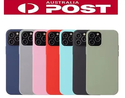$4.99 • Buy For Apple IPhone 13 12 11 Max XR XS 8 7 6+ SE Silicone Case Soft Gel Thin Cover